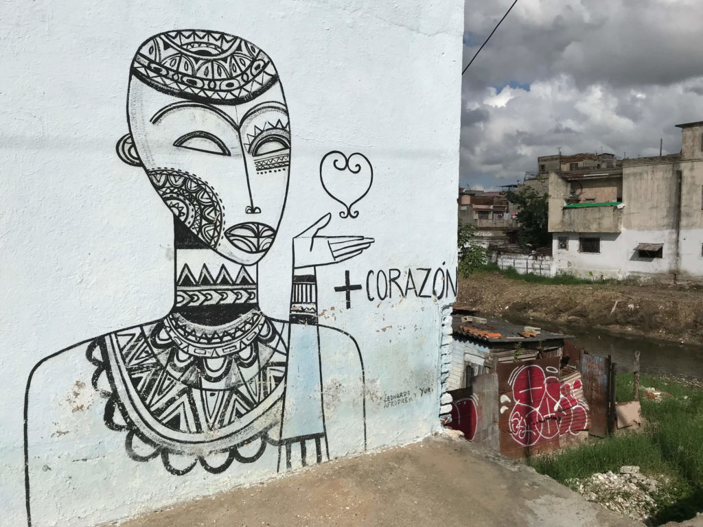 In the streets of Santa Claras, Cuba